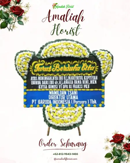 Papan Bunga Duka Gudangharjo